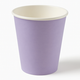 Lavender 12oz Paper Cups - Solid Color Collection